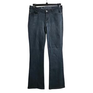 Guess Belmont Flare Women's 31 Stretch Denim Jeans Dark Wash Blue Classic Basic